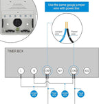 DEWENWILS Pool Timer, WiFi Timer Switch, Heavy Duty 40A 120-277 VAC 2HP, Compatible with Smart Phone, Alexa, Google Assistant, ETL Listed