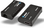 OREI HDMI Over Ethernet Extender– HDMI 1.4 with 1080p@60Hz Resolution, Power Over Cable - HDMI Over CAT6 Extension Up to 131 feet (EX-130A)