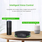 Smart IR Remote Control Hub WiFi Infrared Universal Remote Control IR Blaster Smart Home Automation Compatible with Alexa Google Home