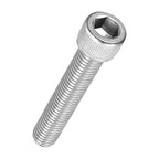 Kozelo 2pcs Socket Head Cap Screws - [M12-1.75 x 65mm] 304 Stainless Steel Allen Socket Drive for Electrical Motor 3D Printing Fan Engine Replacement Use, Silver
