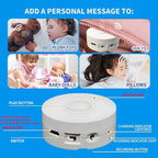 JRGKJCP 16 Minutes Voice Recorder, Record Custom Message for Crafts, Stuffed Bear, Baby Doll, and Pillow (2Pack + White)