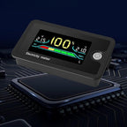 RSHuiOUXX DC8-100V Electricity Meter Digital LCD Display Car Battery Charging Levels Indicators Leads Acid Lithiums Voltmeter