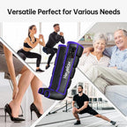 Heyelax Leg Compression Massager for Circulation and Pain Relief FSA, Recovery Boots Sleeve for Fast Therapy, Cordless Leg Massager with Heat as Ideal Gifts for Men Women (Large1-Pack)