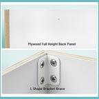 Wall Kitchen Cabinets, RTA Cabinets, White Shaker Cabinet, Wall Mounted, RTA Upper Cabinet, Modern for Kitchen and Bathroom with Door (White, 21" W x 36" H x 12" D)