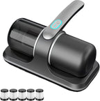 Pure Sleepy Pro Bed Vacuum Dust Mites, 2025 Upgrade 12000pa Pure Sleepy Pro Bed Vacuum, Mattress Cleaner Machine Deep Cleaner with Uv-C Light, 8,000 Vibrations Per Minute (Black)
