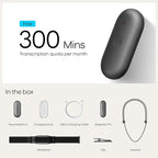 Plaud NotePin S AI Voice Recorder, Wearable AI Notetaker, AI Transcribe & Summarize, Support 112 Languages, 64GB Memory, Audio Recorder for Meetings Interviews with 4 Accessories