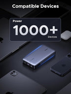 UGREEN Power Bank 25,000mAh 145W Laptop Portable Charger, Nexode 3-Port USB C PD Battery Pack, for MacBook Pro/Air, Dell XPS, iPhone 17/16/15/14, Galaxy S24, Steam Deck, iPad, and More