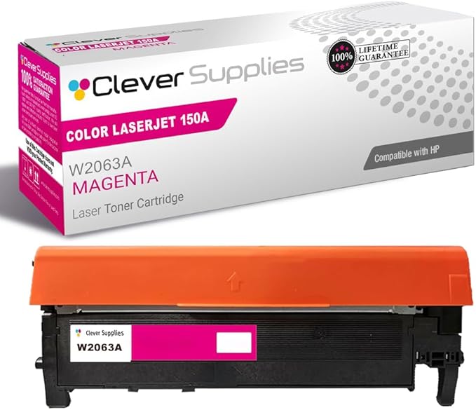 CS Replacement Compatible with HP 150A Toner Cartridge W2063A to use with 150NW 178NW 178NWG 179FNW (Magenta, 1-Pack)