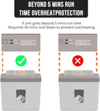 Suntiko 5-Sheet Cross Cut Paper Shredder for Home Office, P-4 High Security Level Document Shredder with 2.38 Gallon Bin, Jam Proof Design & Thermal Protection for Professional Use, Brown + White