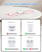 Charging Station for Apple Multiple Devices: 3 in 1 Foldable Magnetic Wireless Charger Stand - Travel Charging Dock Compatible with iPhone 16 15 14 13 12 Pro Max Plus Apple Watch AirPods