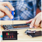 Battery Charge Level Indicator Universal Car Battery Capacity Meter Tester Checker 12v-60v Red Motorcycle Checker Auto Tester Fuel Gauge Indicator