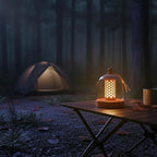 MKLK Camping Lantern, IPX4 Waterproof Touch Control LED Night Light, USB Rechargeable & Long Lasting Battery, Portable Hanging Tent Lamp for Outdoor Camping Hiking Backpacking,Orange