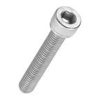 Kozelo 6pcs Socket Head Cap Screws - [M8-1.25 x 55mm] 304 Stainless Steel Allen Socket Drive for Electrical Motor 3D Printing Fan Engine Replacement Use, Silver