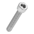 Kozelo 10pcs Socket Head Cap Screws - [M8-1.25 x 50mm] 304 Stainless Steel Allen Socket Drive for Electrical Motor 3D Printing Fan Engine Replacement Use, Silver