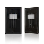 ECOELER Motion Sensor Dimmer Switch, in-Wall Electronic Dimmer with PIR Infrared Motion Activated, Single Pole, Occupancy & Vacancy Modes, Neutral Wire Required, Wall Plate Included, Black, 2Pack