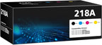 218A Toner Cartridges 4 Pack Color Laser Jet Pro 3201, MFP 3301 (with CHIP) Compatible for HP 218A 218X Toner Cartridge | HP218A HP218X Works with Color Laser Pro 3201dw MFP 3301fdw 3301sdw 3301cdw
