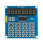 2PCS TM1638 LED Display 8Bit Digital Tube Module 16 Keys 3-Wire Control Keyboard for Arduino DIY