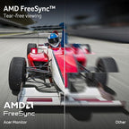 Acer Nitro 27 Inch QHD 2560 x 1440 IPS Gaming Monitor | AMD FreeSync | Up to 180Hz Refresh | Up to 0.5ms | DCI-P3 95% | HDR 10 Support | One Display Port 1.2 & Two HDMI 2.0 | KG271U N3bmiipx