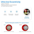 20 Gauge 4 Conductor Electrical Wire, 32.8FT White Stranded Low Voltage 20/4 Cable PVC Case, 20 AWG Tinned Copper 4 Wire Extension Power Cable for LED Lamp Lighting, Automotive
