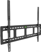 Mount-It! Low-Profile Tilt TV Wall Mount | Ultra-Slim Bracket for 43-90 Inch TVs | Downward Tilt for Anti-Glare | Heavy-Duty Steel Holds 220 lbs | VESA 800x600 | Stud & Concrete Installation