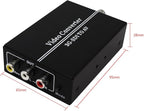 HDSUNWSTD HD 3G SDI to AV CVBS Video Converter Support 1080P L/R Audio Output SD-SDI HD-SDI Signal for TV