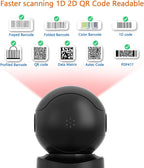 NetumScan Automatic Omnidirectional Desktop Barcode Scanner, Hands Free USB Wireless Bluetooth QR Barcode Reader, 1D 2D Bar Code Image Sensing for Warehouse, Supermarket, Retail Store Pos System-A6