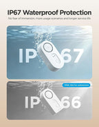 GoveeLife Upgraded Smart Water Leak Detector 1s with 1804ft Ultra-Long Range, WiFi Water Sensor with SMS/Email/APP Push and Sound Alarm, 5-Year Battery Life, Suit for Home, Basement, Kitchen, 3 Pack