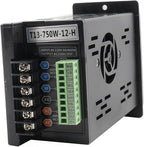 Cozyel AC 220V/0.75kw 1HP Variable Frequency Drive, 5A VFD Inverter Single-Phase to 3-Phase Frequency Converter for Spindle Motor Speed Control