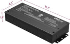 EMITEVER Dimmable Led Driver, 300W AC 110V-277V to DC 24V Transformer, 5-in-1 Dimming: ELV/MLV/TRIAC / 0-10V / 1-10V / 10V PWM/Potentiometer, Waterproof IP67 and UL Listed