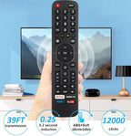 Replacement Remote Control for All Hisense 4K LED HD UHD Smart TVs (EN2A27), Fit for Hisense Android Smart TV EN2A27 EN2A127H EN2A27HT EN2AN27H EN2AS27H EN2B27 EN2C27