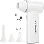 GOOLOO F3 Electric Air Duster- 150000RPM 52m/s Super Power Car Duster, Variable Speed Air Duster Rechargeable with Fast Charging, Mini Dust Blower for Computer, Keyboard, House, Outdoor and Car