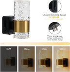 HSPRODGD Night Lights Plug into Wall, 2 Pack 3000K Dimmable LED Night Light with Auto Light Sensor, Night Light Plug in with Adjustable Brightness, for Bathroom Bedroom Kitchen Hallway Decor