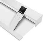 Zshine Motorized Blackout Window Blinds Customize Width (23-95 Inches) Remote Control Wireless and Rechargeable Roller Shades Blinds for Windows, Home, Office, Hotel, Club, Restaurant(82006G)