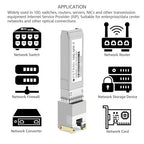 OPSTRAN 10GBASE-T SFP+ to RJ45 Copper Transceiver Module Compatible with Palo Alto Networks PAN-SFP-Plus-T 10G SFP+ 30m Cat6a/7
