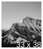 Frame It Easy 33 x 38 White Wood Frame (Derby)