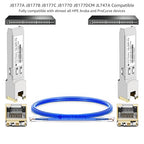 OPSTRAN 1000BASE-T SFP RJ45 Copper Transceiver Module Compatible with HPE Aruba J8177D J8177DCM JL747A Procurve J8177C J8177B J8177A 100m Cat5e/6 4 Pack