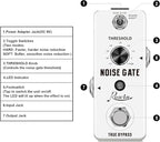 Rowin Guitar Noise Killer Noise Gate Suppressor Effect Pedal LEF-319