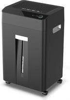 24-Sheet Cross Cut P-4 Security Paper Shredder with 8.9 Gal Pull-Out Bin, Credit Card/Staple/Clip/CDs Commercial Heavy Duty Shredder for Office