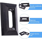 Doorbell Mounting Bracket Adapter Plate Compatible with Nutone M&S Intercom Ring and Similar Ring Doorbell Accessories Contains Hidden Screws Mount Video Door Bell Kits Black