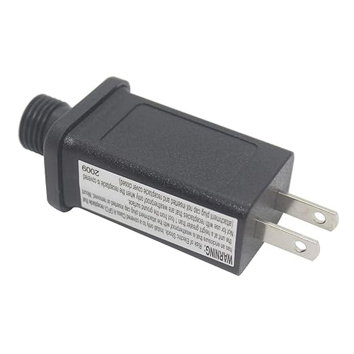 4.5V LED Controller LED Transformer Class 2 Power Supply, IP44 Waterproof Low Voltage Transformer US Plug for Christmas Light, String Light (4.5V 0.6A 2Packs)