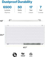 Sunco 30 Pack 2x4 LED Flat Panel Light Drop Ceiling Office Shop Commercial Warehouse Fixture, 6500 Lumens, Selectable Features, 30W/40W/50W, 4000K/5000K/6000K, Dimmable (0-10V), Dustproof ETL.