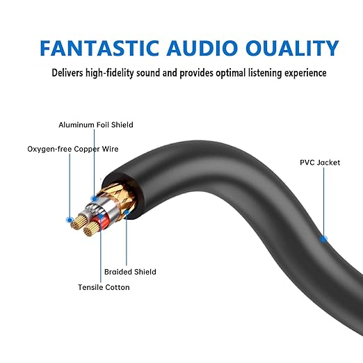 Seefeful (5FT) XLR Splitter Cable, 1 Female to 2 Male Patch Y Cable Balanced Microphone Splitter Cord Audio Adaptor