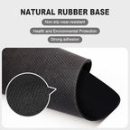 Black Wave of Kanagawa Square Mouse pad, Texture, Waterproof, Anti Slip Rubber Base, Computer Mouse pad, Laptop Mouse pad