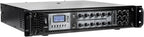 Rockville RCS1000-6 1000W 6-Zone Commercial Amplifier, Bluetooth, USB/SD Inputs, Echo Mic Controls, 70V/100V/8-Ohm Compatibility, Perfect for Restaurants, Schools, and Conference Rooms