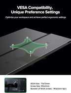 EVICIV Portable Monitor Touchscreen 15.6”, 125% sRGB 1080P IPS 10-Point Touch Screen Monitor, VESA & Case, HDMI USB C, Ultra-Thin Travel Second Screen for Laptop, Computer, Game Consoles