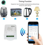 Yitouniu eWeLink WiFi Smart TH16 Switch 16A Temperature and Humidity Controller, Wireless Remote Control with Energy Consumption Monitoring, Compatible with Alexa Google Home