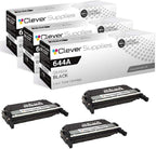 CS Replacement Toner Cartridge Compatible with HP 644A Q6460A Black Color 4730 4730X 4730XM 4730XS CM4730 CM4730F CM4730FM CM4730FSK 4730MFP 3 Set
