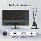 KTC 27 Inch QHD Computer Monitor 100Hz, Up to 120Hz, IPS Panel, 2K 1440P PC Gaming Monitor for Home Office, Adaptive-Sync Support, HDR10, Tilt Adjustable, H27D9