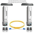 OPSTRAN 10GBASE-LR SFP+ Optical Transceiver Module Compatible with Palo Alto PAN-SFP-Plus-LR 10G SFP+ LR 1310nm 10km DDM Duplex LC SMF
