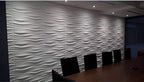 Art3d Decorative 3D PVC Wall Panel for Interior Décor, 6-Pack 24.6 x 31.5 in., Wave 2